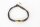 Leder-Armband mit ovalen Hornscheiben, natur