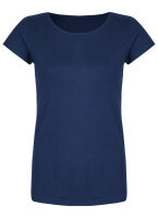 Bio-Frauen T-Shirt azur, L