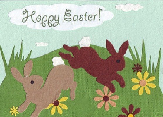Karte "Hoppy Easter"