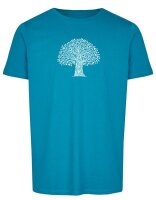 Bio-Herren T-Shirt "BL-PETROL" Lebensbaum