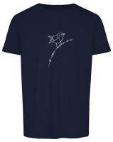 Bio-Herren T-Shirt "BL-NIGHTBLUE" Vogel