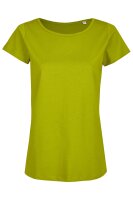 Bio-Frauen T-Shirt farngrün, S