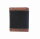 Antikleder-Kreditkartentascherl schwarz-braun