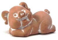 Ton-Schweinderl terracotta