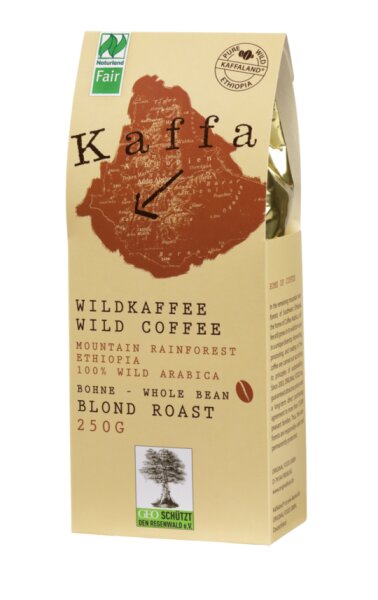 Bio-Wildkaffee, mild,  Bohne 250g