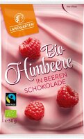 Bio Himbeere in Beeren-Schokolade 50g