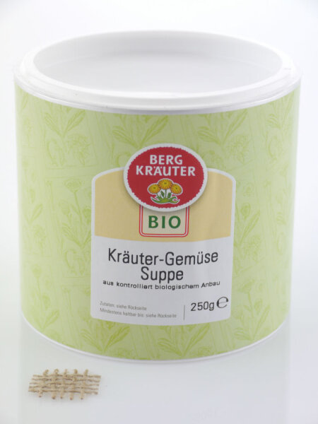 Bio-Kr&auml;uter-Gem&uuml;se Suppe 250g