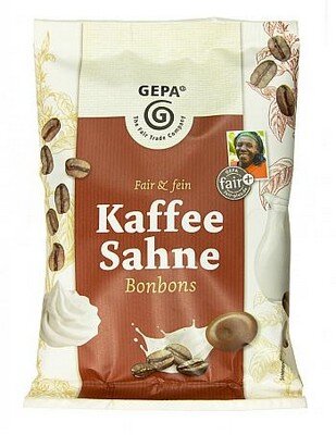Bio Kaffee-Sahne Bonbons 100g