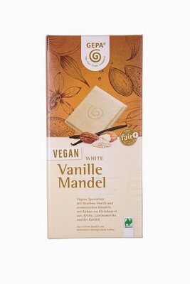 Bio White Vegane Mandel Vanille 100g