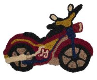 Fußmatte Kokos "Motorrad klein"