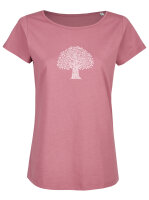 Bio-Frauen T-Shirt "BL-Flieder" Lebensbaum
