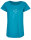 Bio-Frauen T-Shirt "BL-Petrol" Vogel