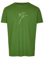 Bio-Herren T-Shirt "BL-GREEN" Vogel