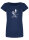 Bio-Frauen T-Shirt "BL-Azur" Löwe