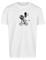 Bio-Herren T-Shirt "BL-WHITE" Löwe