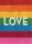 Karte "Rainbow Love"