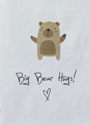 Karte "Bear Hugs"