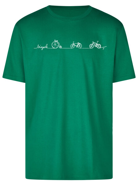Bio-Herren T-Shirt, "IRISH GREEN", Bicycle