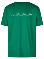 Bio-Herren T-Shirt, "IRISH GREEN", Bicycle S