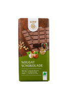 Bio Nougat Schokolade 100g